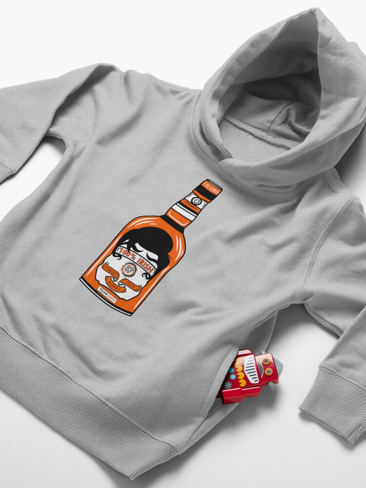 Alternate view of Team Coco 100% Irish Conan O'Brien Inbred Whisky Toddler Pullover Hoodie