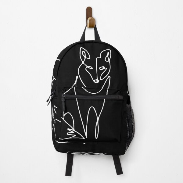 Item preview, Fox (white lines) designed and sold by didijuca.