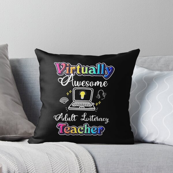 Item preview, Virtually Awesome Adult Literacy Teacher designed and sold by Thedoode.
