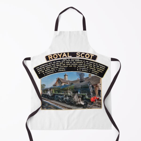 Artikelvorschau, LMS Royal Scot und Typenschild entworfen und verkauft von Steve H Clark.