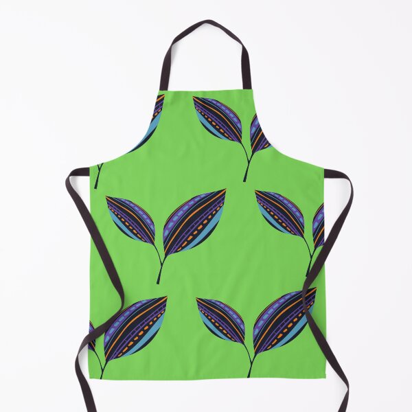 Item preview, Ethnic Leaves - Green Background designed and sold by amnali.