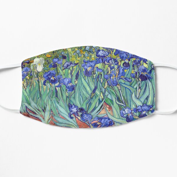 Vincent van Gogh Irises Flat Mask