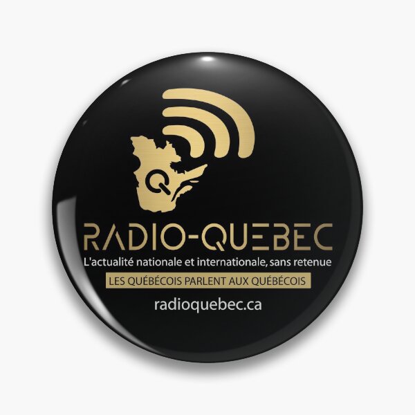 Radio-Quebec - Alexis Cossette-Trudel Pin