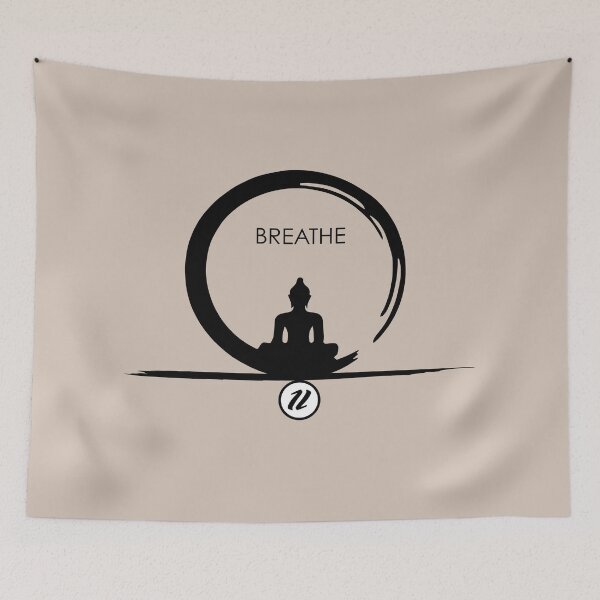 Item preview, Breathe Buddha designed and sold by 1NELife.