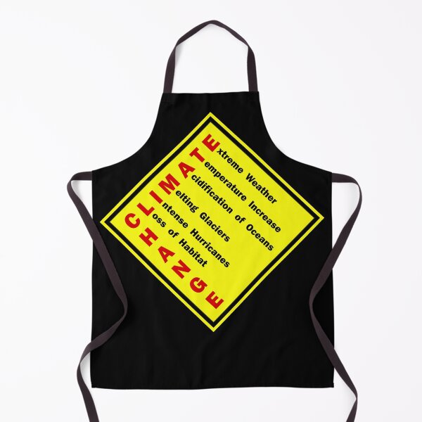 Item preview, Climate Change Warning Sign designed and sold by Steve H Clark.