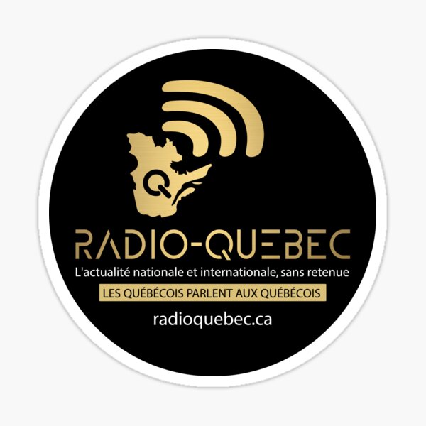 Radio-Quebec - Alexis Cossette-Trudel Sticker