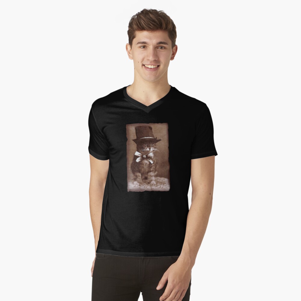 Item preview, V-Neck T-Shirt designed and sold by Kittyworks.