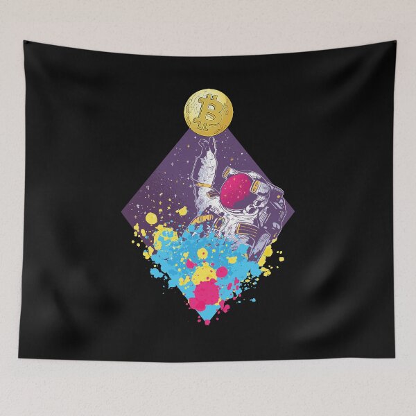 Item preview, Bitcoin Crypto BTC Cryptocurrency Astronaut designed and sold by BtcSweatshirts.