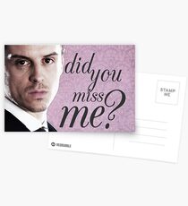 Moriarty Miss Me Card Postcards