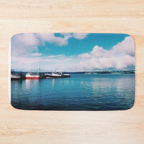 Item preview, Wexford Blue Pier Boats Ocean Ireland  designed and sold by HighSociety00.