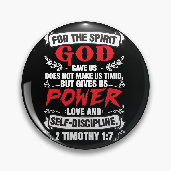 Item preview, 2 Timothy 1:7 designed and sold by plushism.