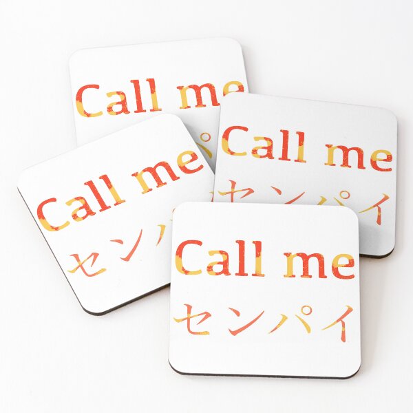 Item preview, Call me Senpai designed and sold by gruthepidgeon.