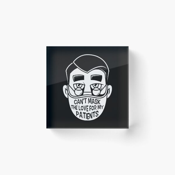 Item preview, Can't mask love for my patients designed and sold by tonstan.
