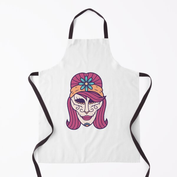 Item preview, Skull Woman With Pink Hair designed and sold by berguna7.