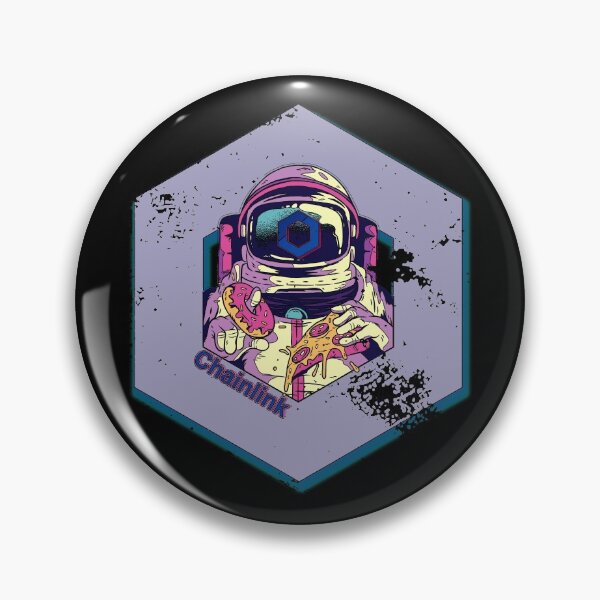 Item preview, Chainlink DeFi LINK Cryptocurrency Astronaut designed and sold by BtcSweatshirts.