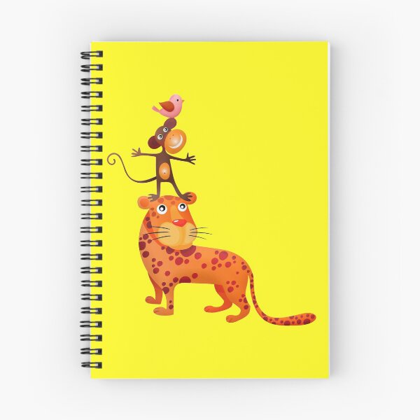 Item preview, Animal Tower/ Tiger, Monkey & a Bird on top of each other designed and sold by Iconique Space.