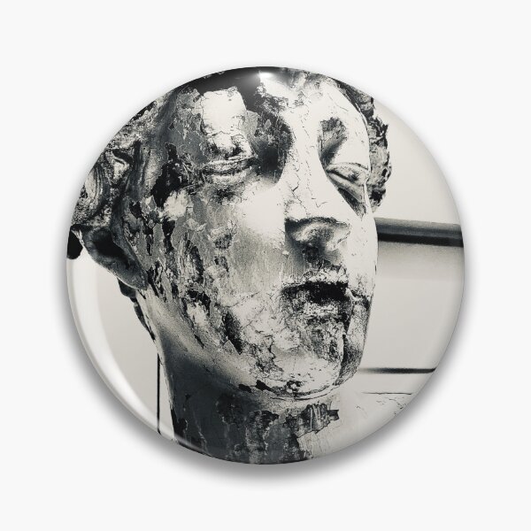 Item preview, Face of Marble Statue in Sun Room designed and sold by QandQs.