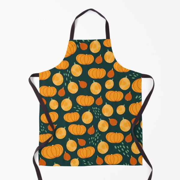 Item preview, Pumpkins pattern - orange and green designed and sold by Valeria Frustaci.