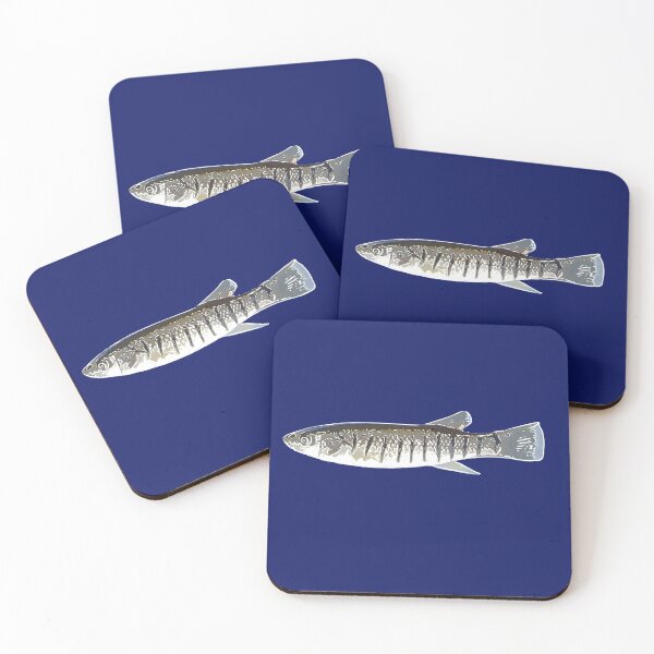 Item preview, Striped Killifish White Alternate Print  designed and sold by designsasstultd.