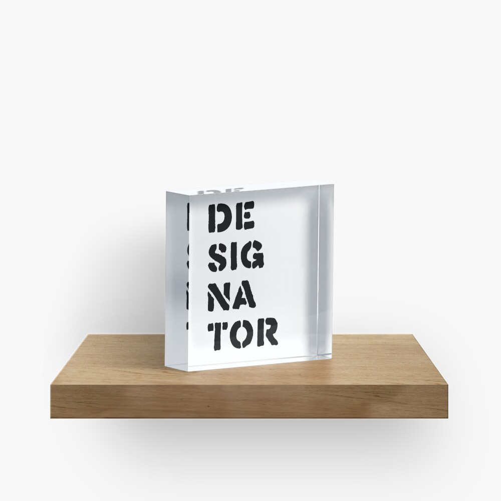 Item preview, Acrylic Block designed and sold by designator.