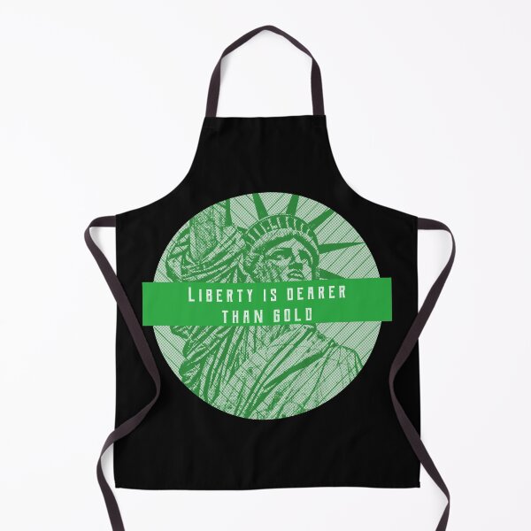 Item preview, Liberty Is Dearer Than Gold designed and sold by retro87tee.