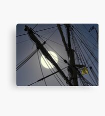 Is the sun over the yardarm yet........? Canvas Print