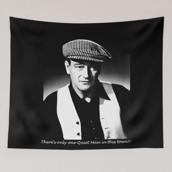 Artikelvorschau, John Wayne Digital Art - Der ruhige Mann entworfen und verkauft von CathalDevlin.