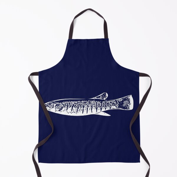Item preview, Striped Killifish White Print designed and sold by designsasstultd.
