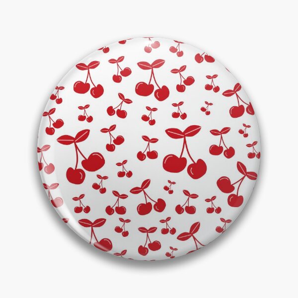 Artikelvorschau, rotes Kirschmuster entworfen und verkauft von cherry by hs (coucou).