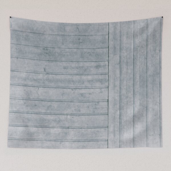 Item preview, Grunge Plank Wall Blue designed and sold by SulkaCreative.