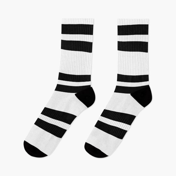 Item preview, E Girl Black & White Stripes Pattern designed and sold by lipemo.