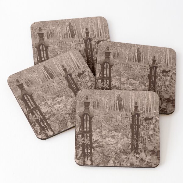 Item preview, Gate around graves at old cemetary on US-41 designed and sold by J Rier Photography.