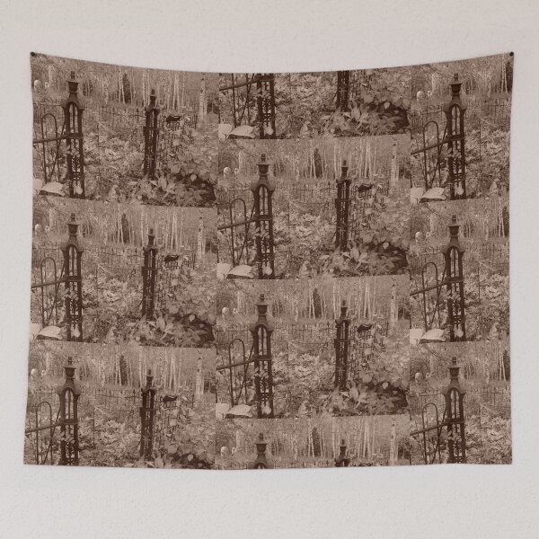 Item preview, Gate around graves at old cemetary on US-41 designed and sold by J Rier Photography.