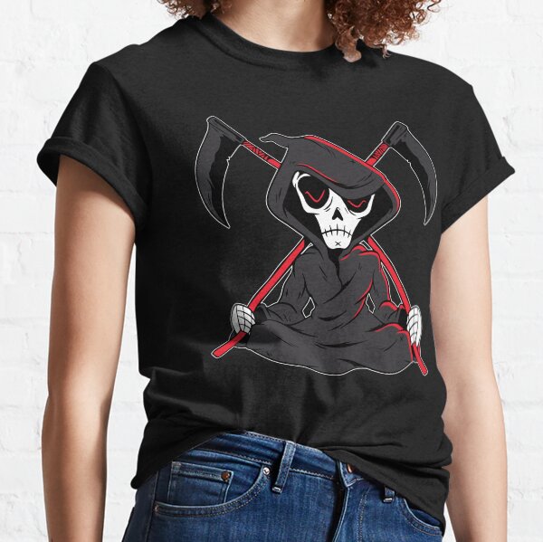 Grim Reaper with Scythe Two-Sided Fantasy Art T-Shirt Size X-LARGE NEW UNWORN 