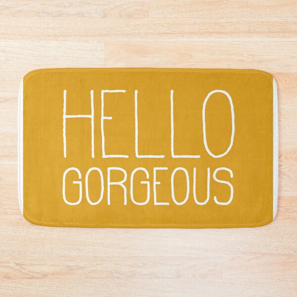 Item preview, Hello Gorgeous Yellow designed and sold by La Chic.
