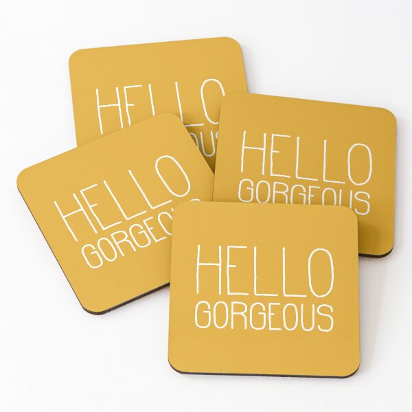 Item preview, Hello Gorgeous Yellow designed and sold by La Chic.