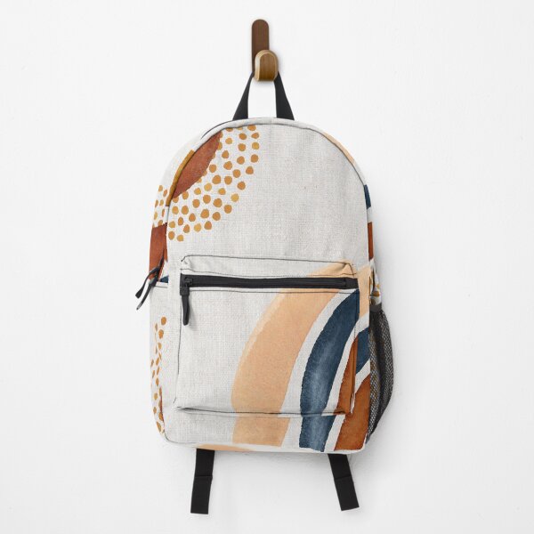 Item preview, Rock Pool 4 - Retro Abstract Urban Beach Landscape Watercolour Pattern designed and sold by Quirkle Berry.