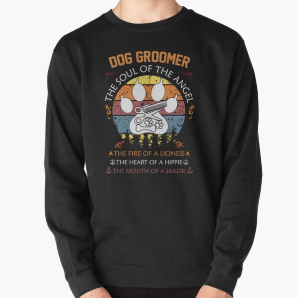 Dog Groomer The Soul Of An Angel T Shirt Dog Groomer The Soul Of An Angel T Shirt