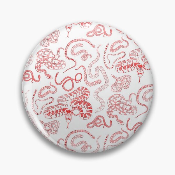 Item preview, Big Red Ink Household Snake Pattern designed and sold by wedew3.