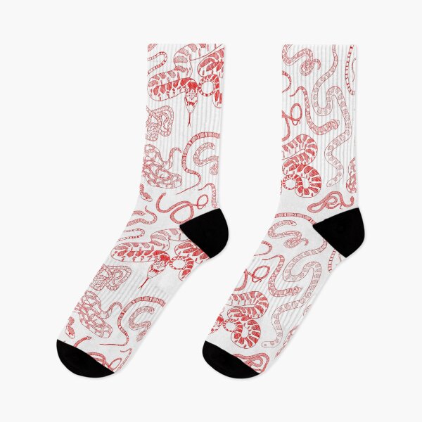 Item preview, Big Red Ink Household Snake Pattern designed and sold by wedew3.