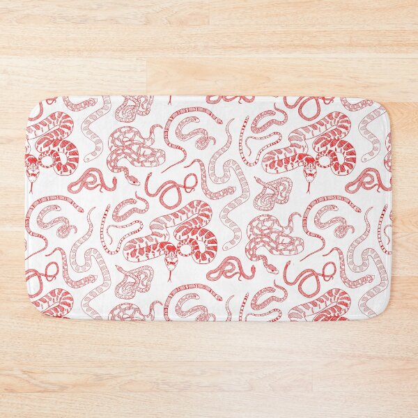 Item preview, Big Red Ink Household Snake Pattern designed and sold by YGA Studio.