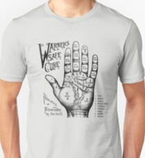 Palmreading - Vintage palmistry - Fortunetelling - NewAge - Tarot - Psychic Unisex T-Shirt