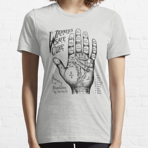 Palmreading - Vintage palmistry - Fortunetelling - NewAge - Tarot - Psychic Essential T-Shirt