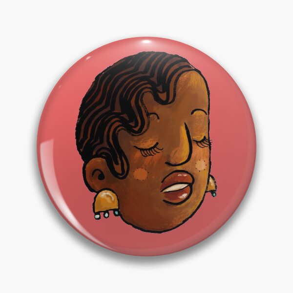 Item preview, 20ies afro girl designed and sold by Annelie Weißmann.