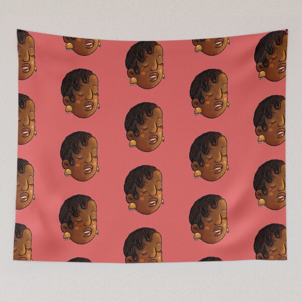 Item preview, 20ies afro girl designed and sold by Annelie Weißmann.
