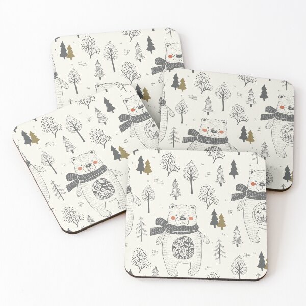 Item preview, Sweet Funny Polar Bears designed and sold by mischellero.