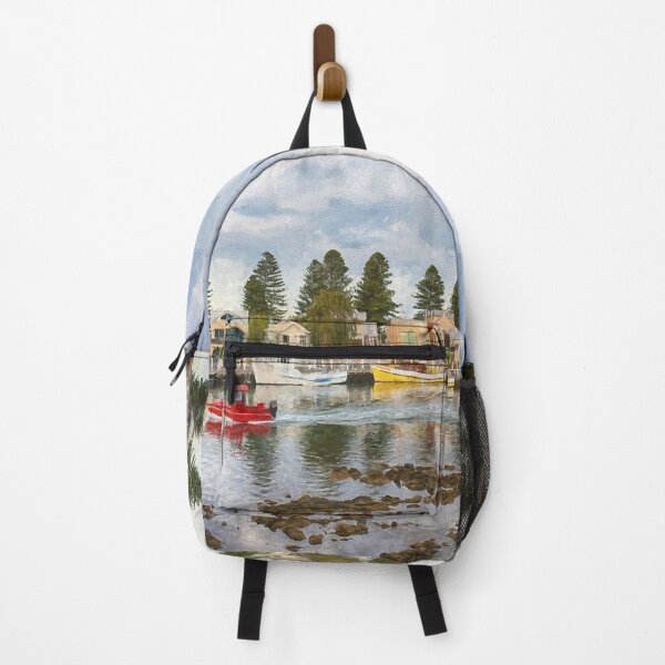 Item preview, Port Fairy Rush Hour (digital painting) designed and sold by Ray's Photos & Art.