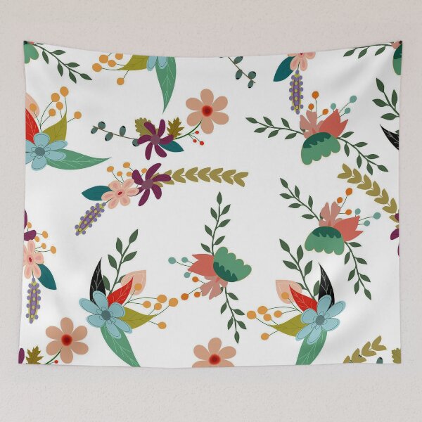 Item preview, Colorful Flower Pattern designed and sold by MoStorish.