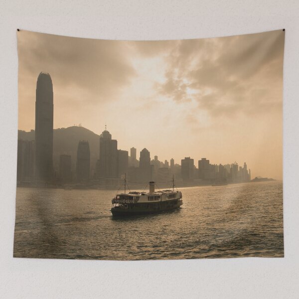 Item preview, Star Ferry Crossing Victoria Harbour in Hong Kong  designed and sold by raisbeckfoto.