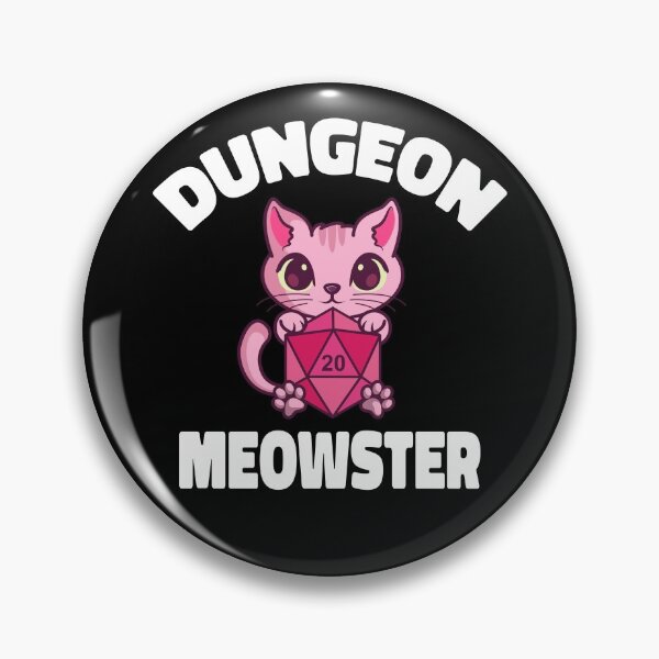 Item preview, Dungeon Meowster Cat Tabletop Polyhedral designed and sold by DelightfulDude.